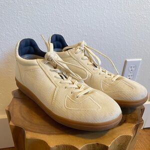 Rothy’s RS01 Sneaker - white with gumshoe sole.  Size 10